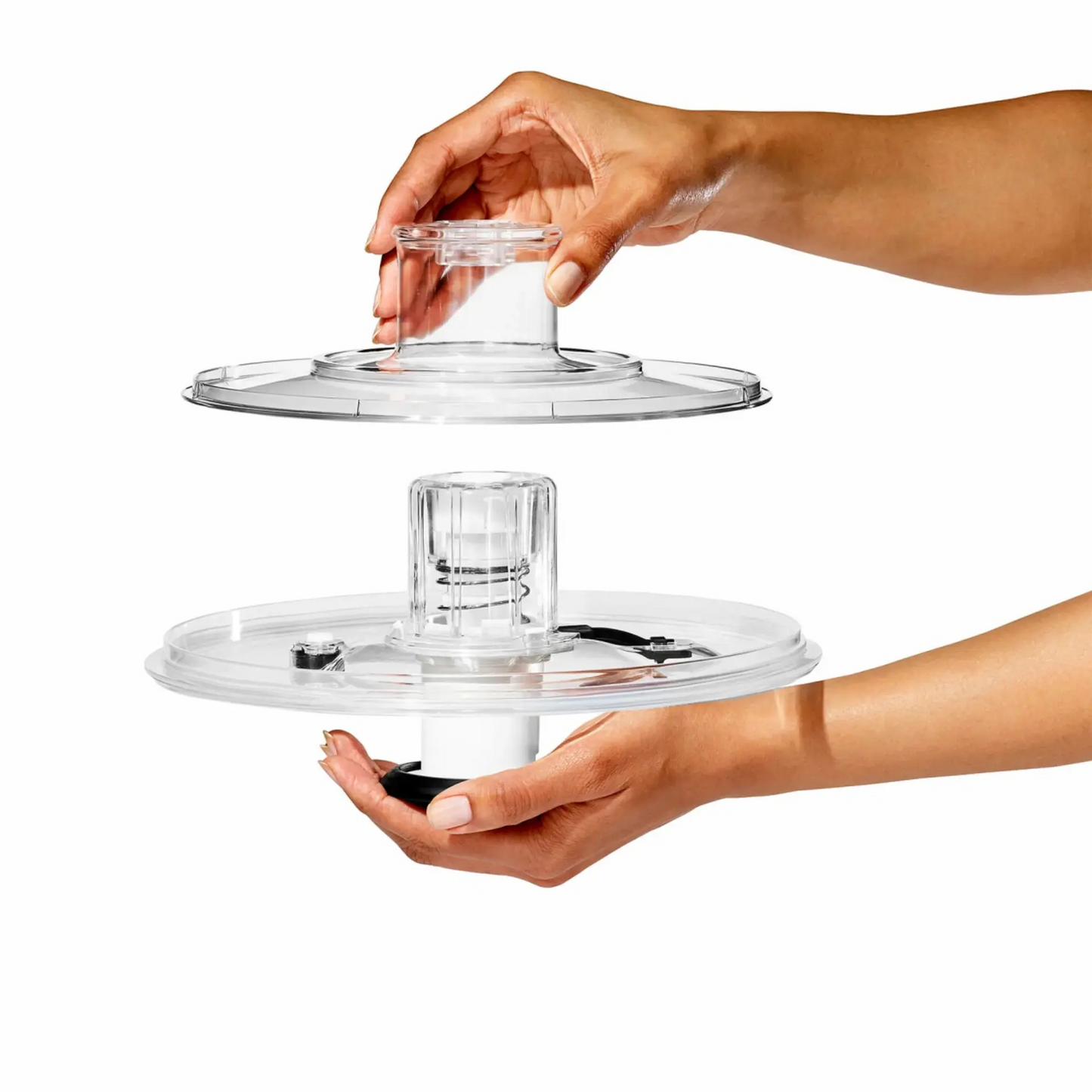 OXO Good Grips Glass Salad Spinner | Dishwasher Safe | Large Serving Bowl | Colander