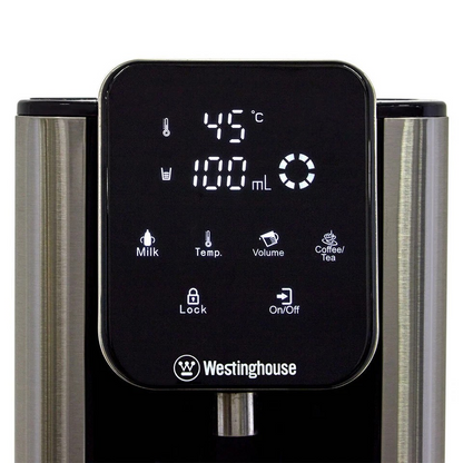 Westinghouse 2.7L Digital Instant Hot Water Dispenser/Urn/Boiler | Beautifully Designed Stainless Steel | Baby Bottle Function | Adjustable Presets