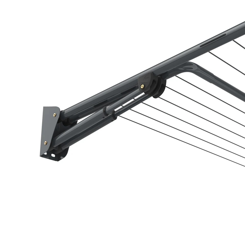 Hills Double Outdoor Folding Frame Steel Clothes Rack 26m Drying Space Monument