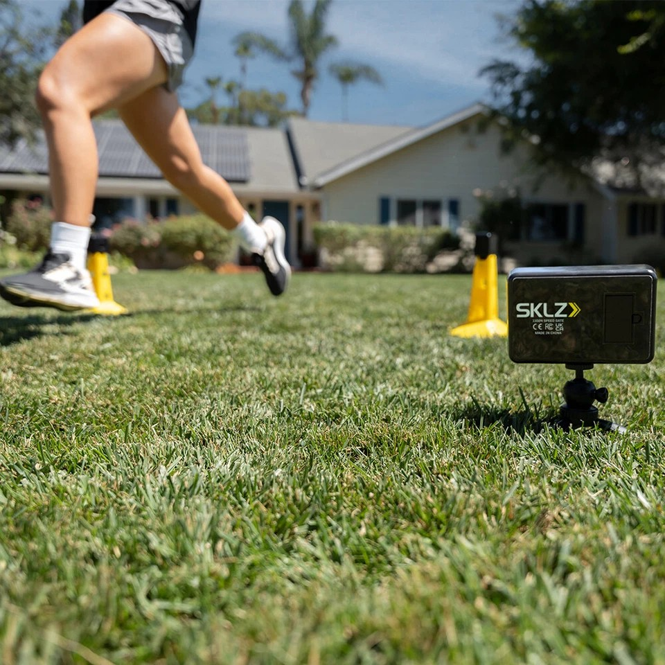 50 Yard Run Speed Gate Tracking | Portable Outdoor Training Running Timer Set