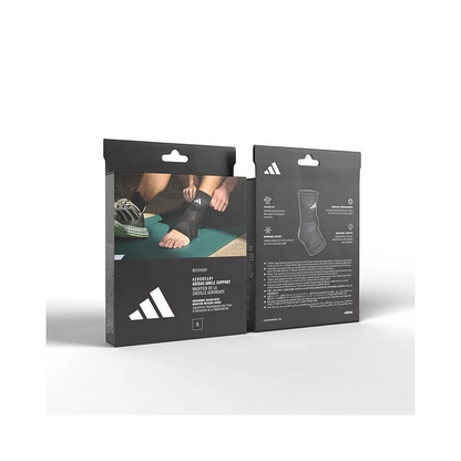 Adidas Aeroready Ankle Support Breathable Fit Compression Strap