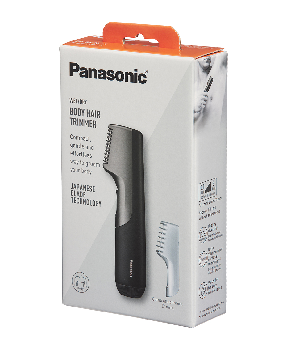 Panasonic Compact Wet & Dry Precision Body Groomer | Everyday Travel Groomer