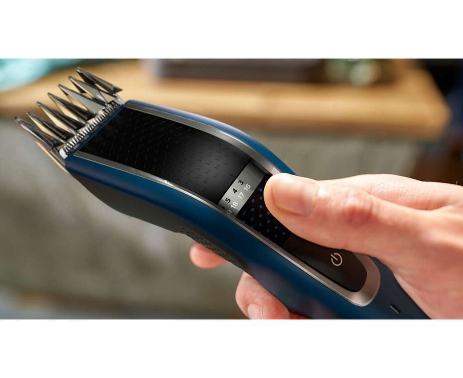 Philips Series 5000 Washable Hair Clipper| Double Blade | 75 Min Run Time | Professional Hair Trimmer