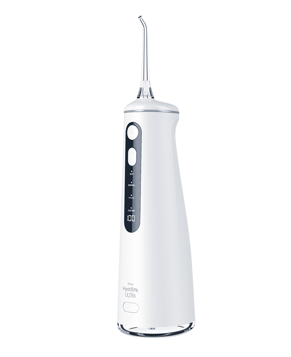 HydroPik ULTRA Cordless Water Flosser | Ideal for braces and implants flossing | Deep Clean for Teeth | Dual Mode - Massage and Power Clean