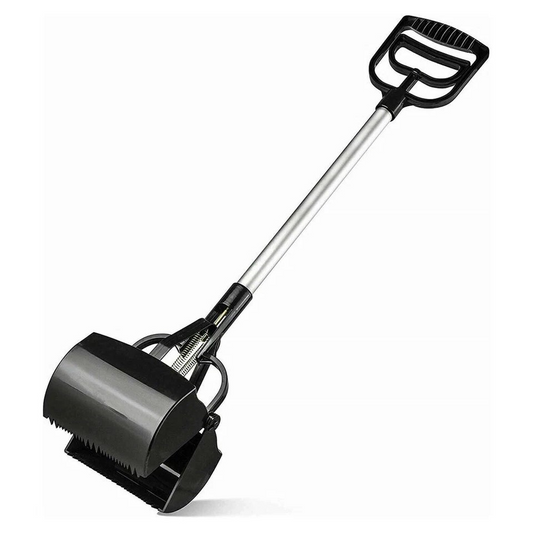 2x Show Master Long Handle Dog/Animal Poop Scooper Cleaner Claw Tray 70cm