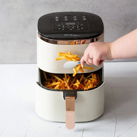 Healthy Choice 7L | Digital Air Fryer/Electric Airfryer | Oven 1400W Cream