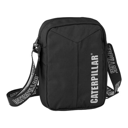 Caterpillar Men's City Adventure Shoulder Bag Adjustable Strap 20.5x15cm Black