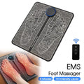 Electric Foot Massager Mat | Relax Muscle Stimulator | USB Recharge Massage Pad | Eight Modes