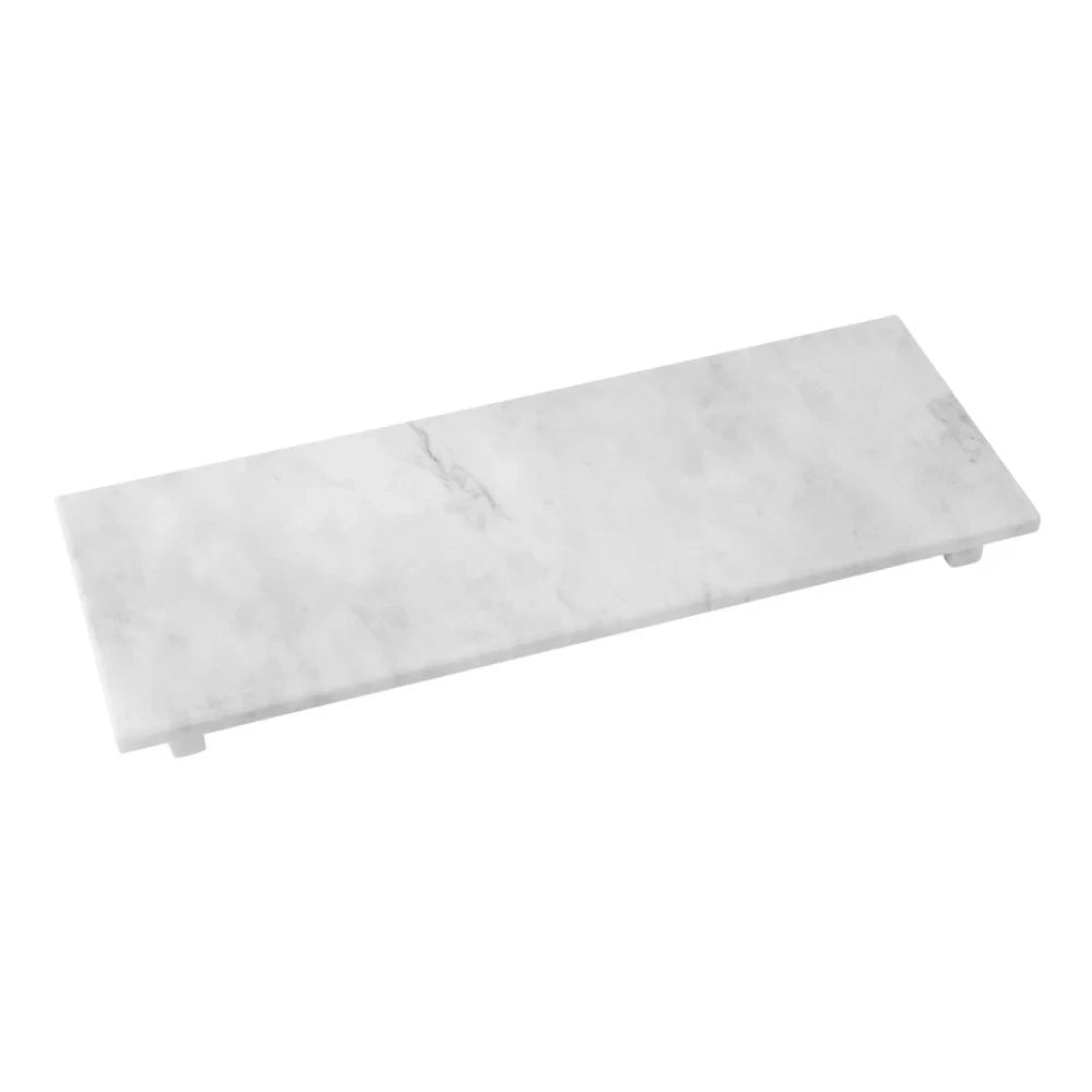 Davis & Waddell Nuvolo Marble Serving Board | Canapés, Charcuterie fixings, Finger Foods, and Desserts