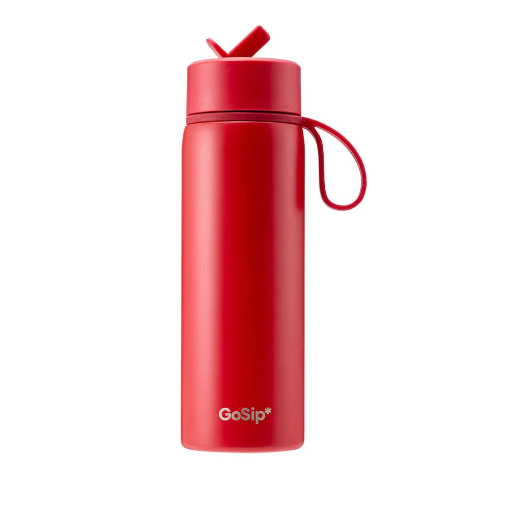 GoSip* Drink Bottle 600ml | Durable Stainless Steel | Insulated Bottle