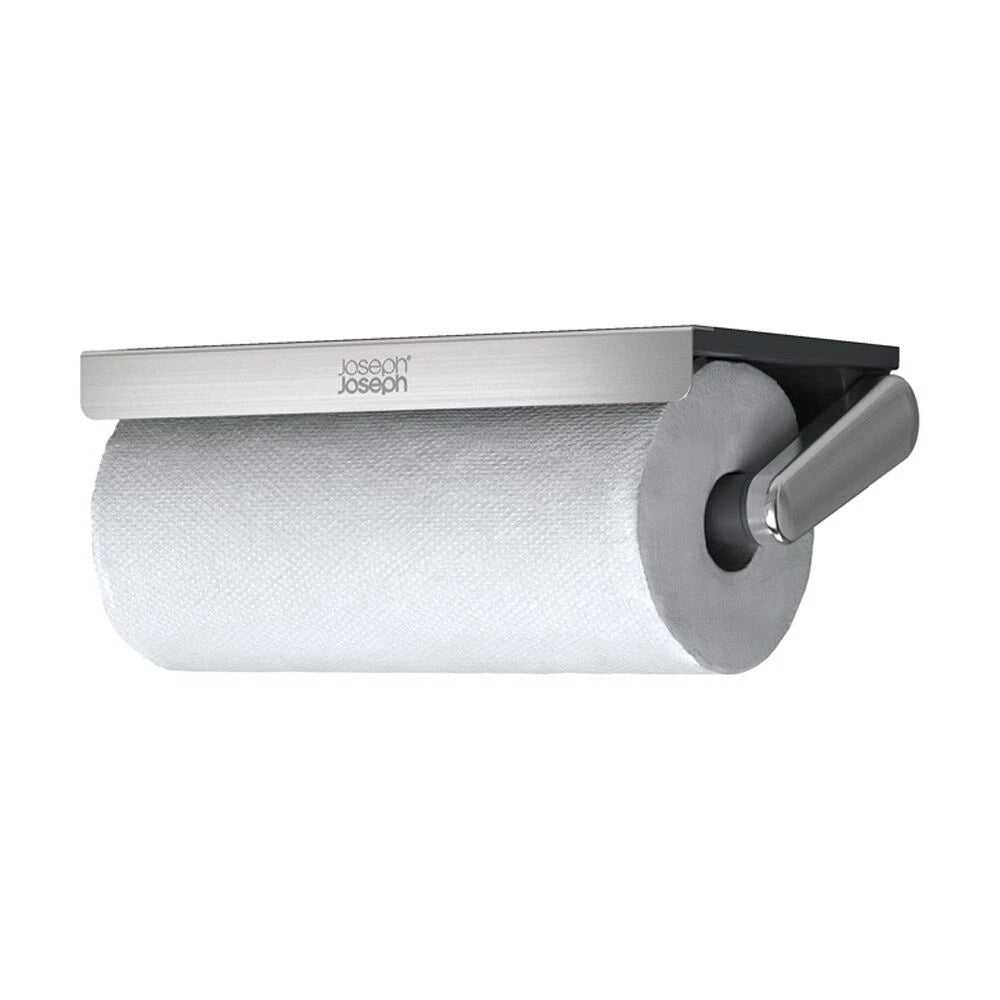 Joseph RollGrip Easy Tear Under Shelf Paper Towel Roll Holder Steel