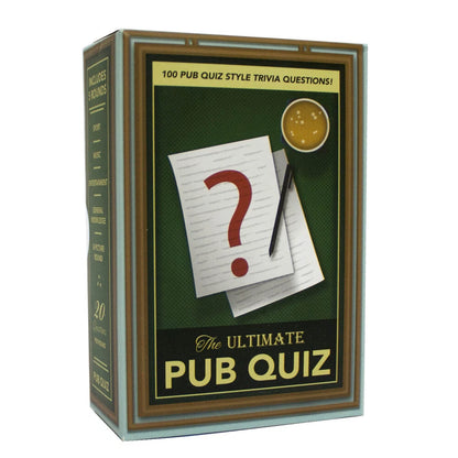 Gift Republic 100pc | Ultimate Pub Quiz Trivia Cards Question Party Game Set Deck
