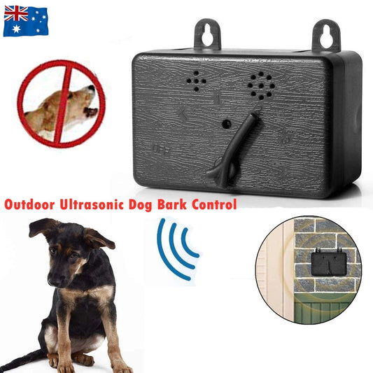 Outdoor Anti Barking Device | Intelligent Ultrasonic Bark Control | Sonic Silencer Tool | Professional Grade Trainer