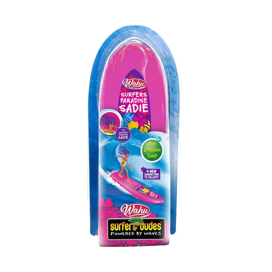 Wahu Surfer Dudes Powered by Waves Pool Toy Collectable 6y+ Assorted