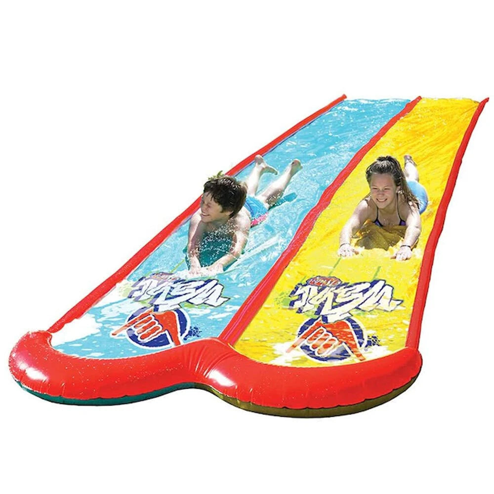 Wahu 7.5m Inflatable Water Mega Slide Kids/Children 6y+ Outdoor Fun Garden Toy