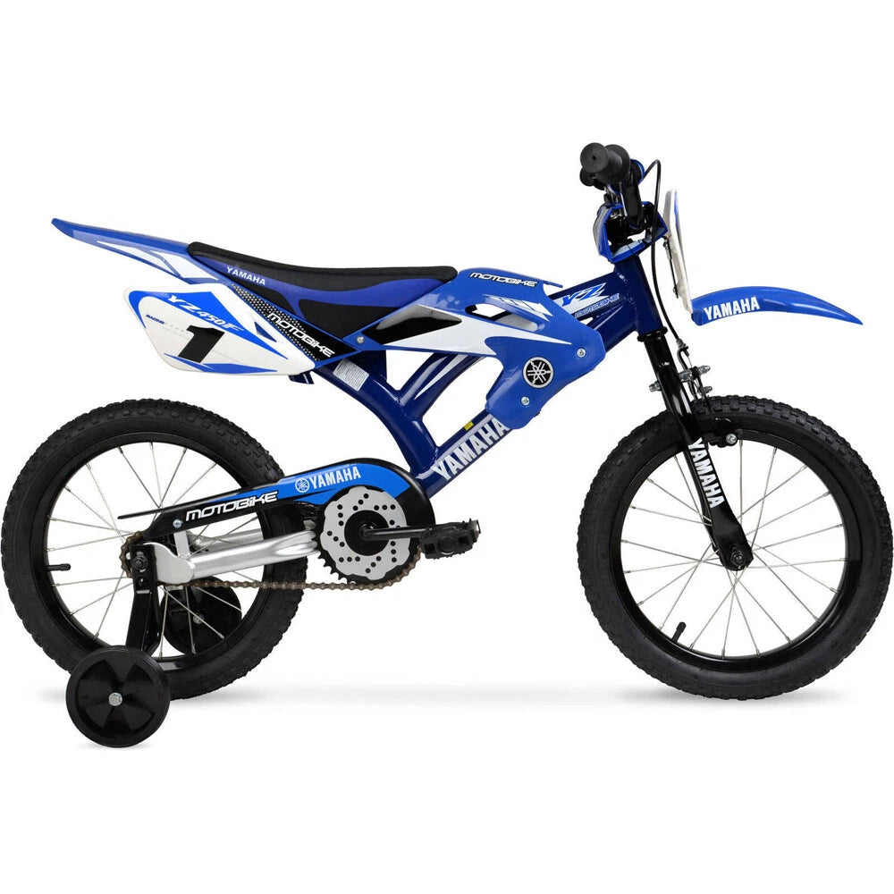 Yamaha Kids/Children MotoBike Child’s BMX Boys Youth 16" Bicycle Bike Blue 3y+