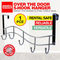 Over Door Metal Hanger Storage Holder