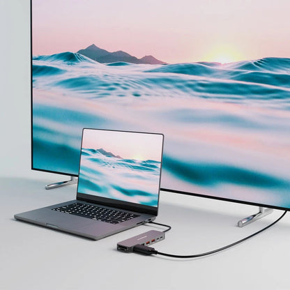 Mbeat Elite 9-in-1 USB-C Multiport Hub | w/ Built-in M.2 NVMe SSD Enclosure | Enabling quick charging of smartphones, tablets, and other USB devices | supporting modern and legacy devices (Copy)