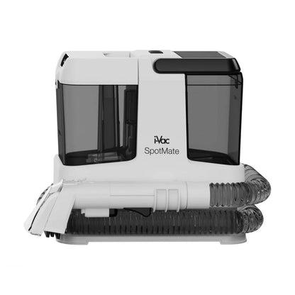 I-Vac SpotMate Spot Cleaner| Self-Clean Nozzle & Upholstery Tool White | Powerful Performance Vacuum