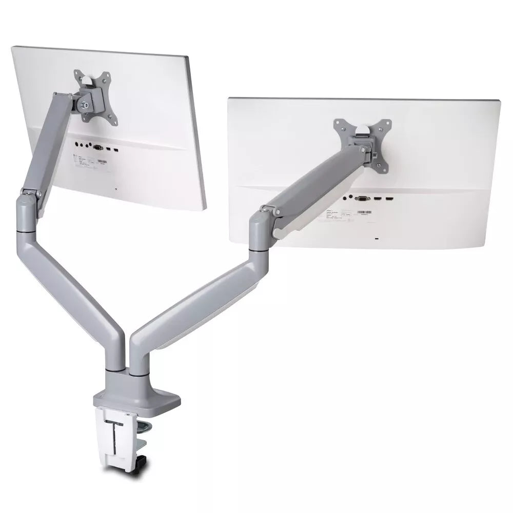 Kensington SmartFit One Touch Adjust | Dual Arm Mount For 13"-32" Monitor Grey |