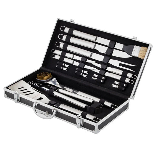 Maverick BBQ Tool Set 18 Piece | Stainless Steel BBQ Tools | Grilling Gear