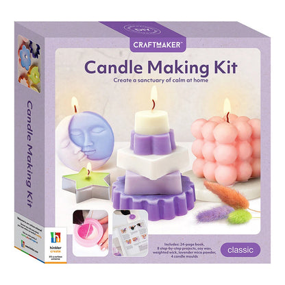 Craft Candle Maker | Candle Making Kit | Classic Art/Craft Activity Set | Meditative Hobby Project