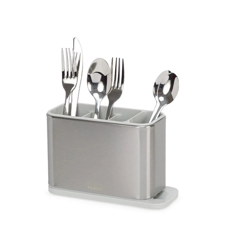Joseph Joseph Surface Stainless Steel Cutlery Drainer Stone | Washing Goals | Draining Section