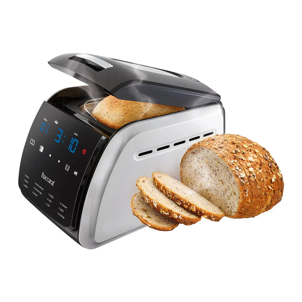 Baccarat The Ultimate Loaf Bread Maker | Fresh Bread Maker | 3 Loaf Sizes and Crust levels | Set and Forget Technology