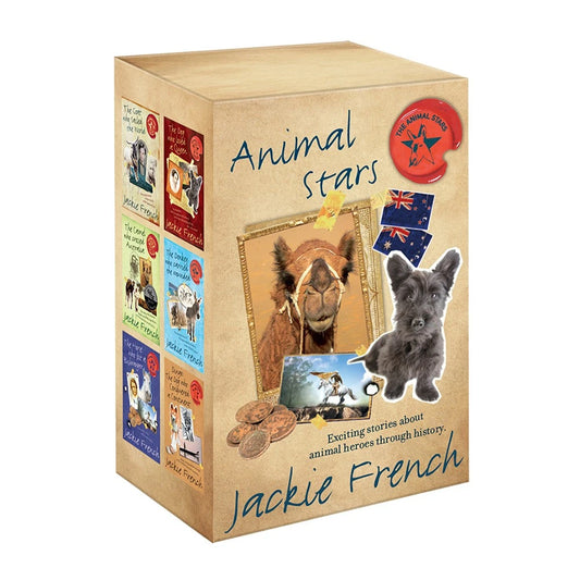 Harper Collins Animal Stars Kids Books | Children Story Books | 6pc Boxset Collection Set 8y+