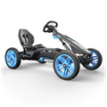 Berg APX Rally Go Kart | 124cm Kids/Children's Pedal Go Kart | Ride On Cherokee Blue 4-12y