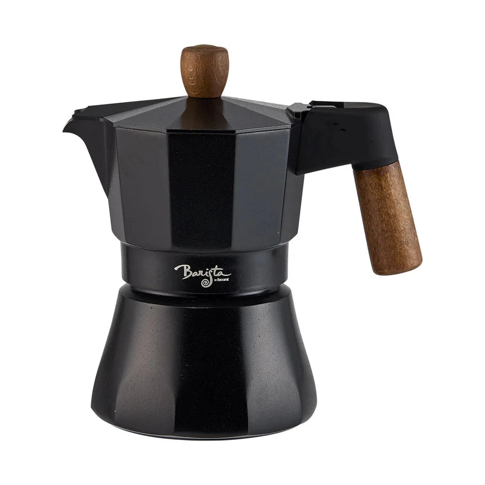 Baccarat Barista Italico Induction 3 Cup Espresso Maker | Flavorsome Coffee | Produces Rich Coffee