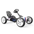 Berg BMW Street Racer | Kids/Children's Pedal Go Kart | Ride On Toy White/Blue 3-8y