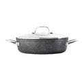 Rock Saute Pan with Lid Size 28cm by Baccarat