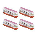24PK Fererro Kinder Surprise Chocolate Egg Pink Confectionary 20g