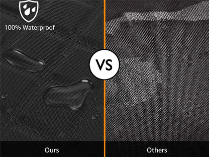 Premium Pet Car Cat Dog Back Seat Cover Hammock | NonSlip Protector Mat Waterproof