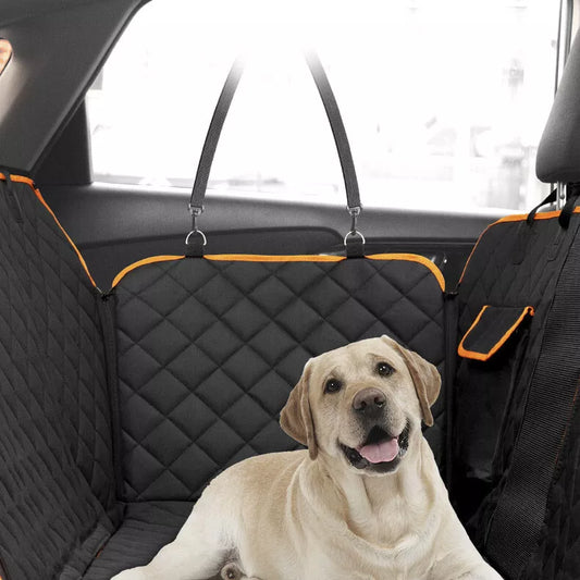 Premium Pet Car Cat Dog Back Seat Cover Hammock | NonSlip Protector Mat Waterproof