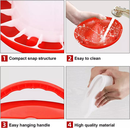 Portable Automatic Chicken Bird Chook Poultry Food Water Feeder Drinker Waterer