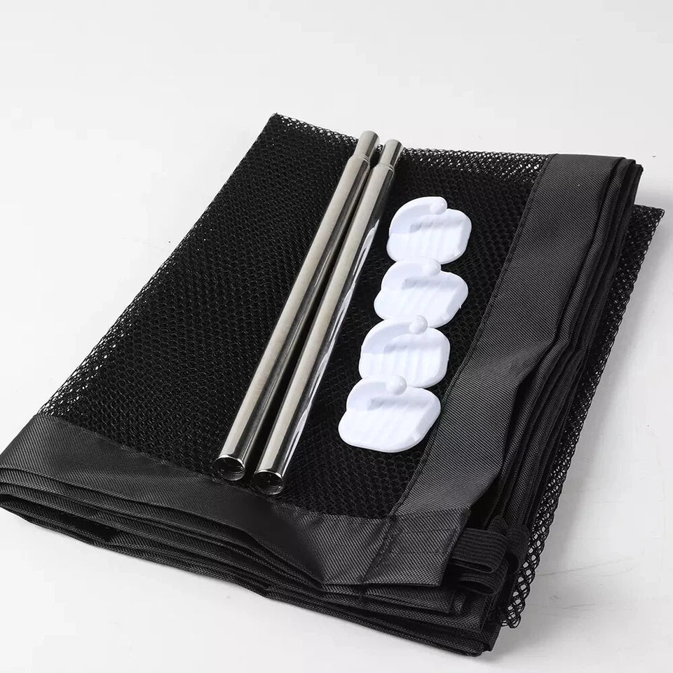 Dog Pet Gate Mesh | Safe Fence Barrier Guard | Stair Enclosure Baby Puppy Safety Net | 72x180 CM