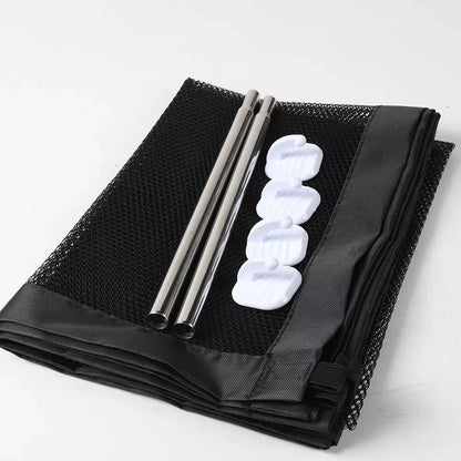 Dog Pet Gate Mesh | Safe Fence Barrier Guard | Stair Enclosure Baby Puppy Safety Net | 72x180 CM