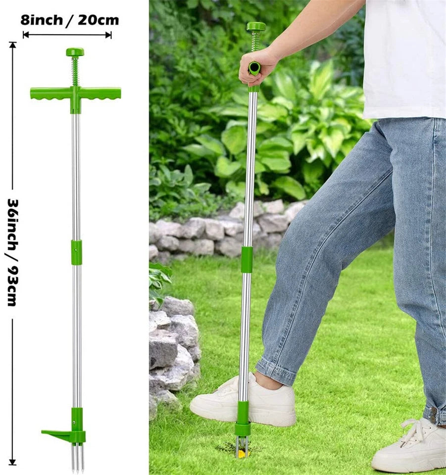 Weed Puller | Weeder Twister | Twist Pull Garden Lawn Root Killer | Remover Tool