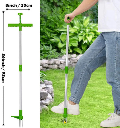 Weed Puller | Weeder Twister | Twist Pull Garden Lawn Root Killer | Remover Tool