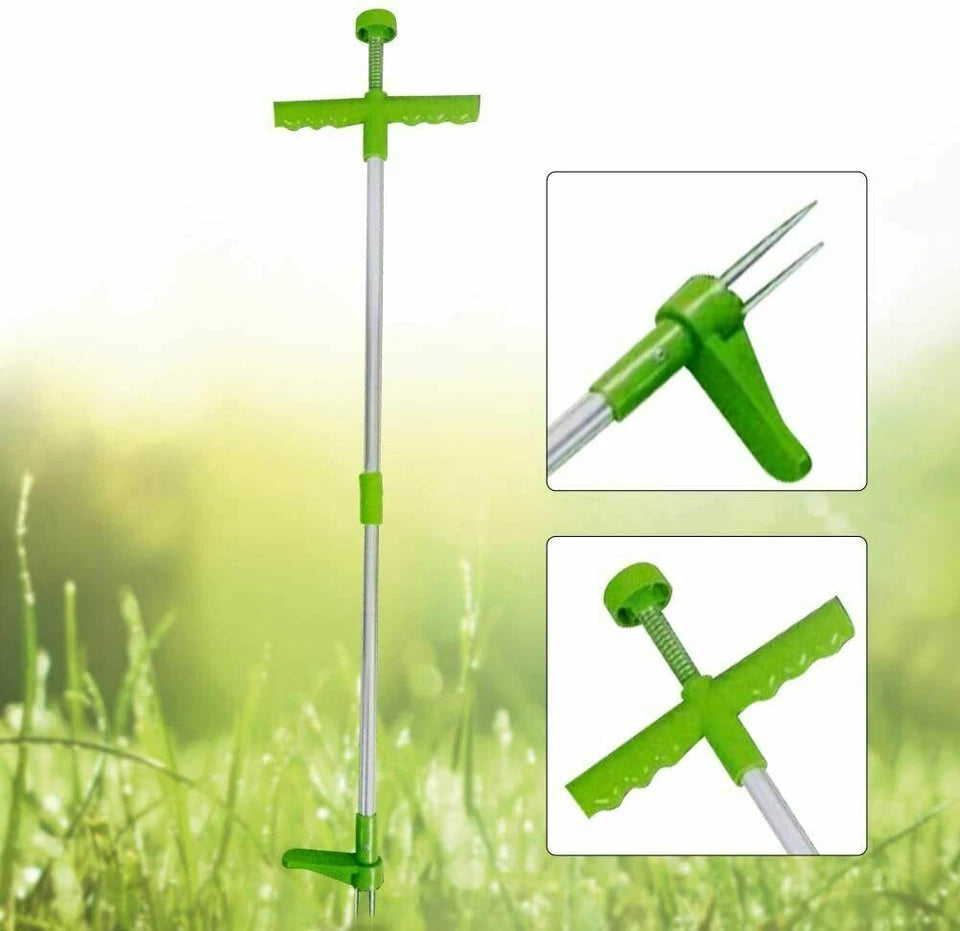 Weed Puller | Weeder Twister | Twist Pull Garden Lawn Root Killer | Remover Tool