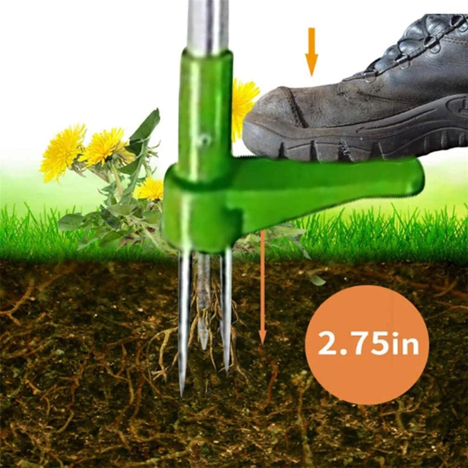 Weed Puller | Weeder Twister | Twist Pull Garden Lawn Root Killer | Remover Tool