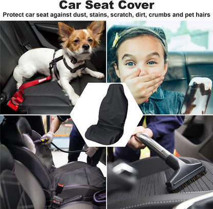 Pet Car Seat Cover | Pair Throw Over Seat Cover | Waterproof Seat Protector Universal