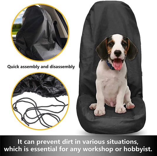 Pet Car Seat Cover | Pair Throw Over Seat Cover | Waterproof Seat Protector Universal