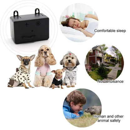 Outdoor Anti Barking Device | Intelligent Ultrasonic Bark Control | Sonic Silencer Tool | Professional Grade Trainer
