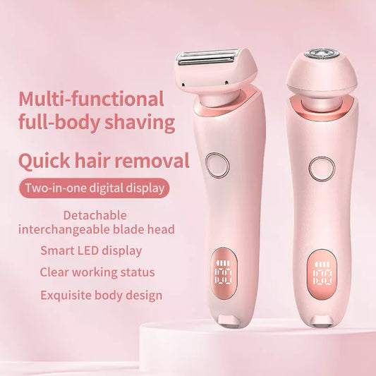 Women Pro Silk Glide Epilator - Pink | Electric Shaver Razors Trimmer | Bikini Hair Remover