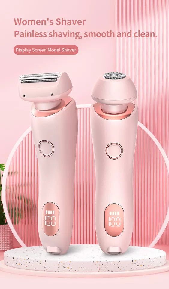 Women Pro Silk Glide Epilator - Pink | Electric Shaver Razors Trimmer | Bikini Hair Remover