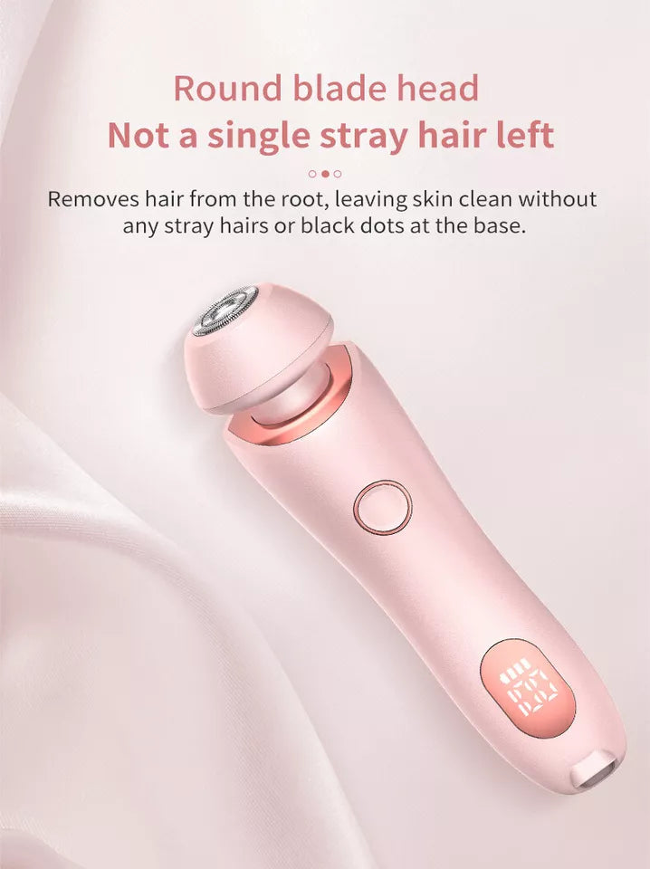 Women Pro Silk Glide Epilator - Pink | Electric Shaver Razors Trimmer | Bikini Hair Remover