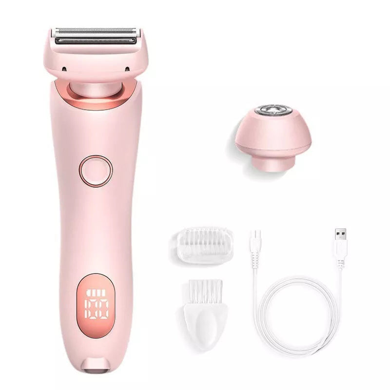 Women Pro Silk Glide Epilator - Pink | Electric Shaver Razors Trimmer | Bikini Hair Remover